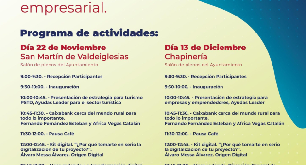 II Jornada formativa del programa TIERRA DE OPORTUNIDADES 2024